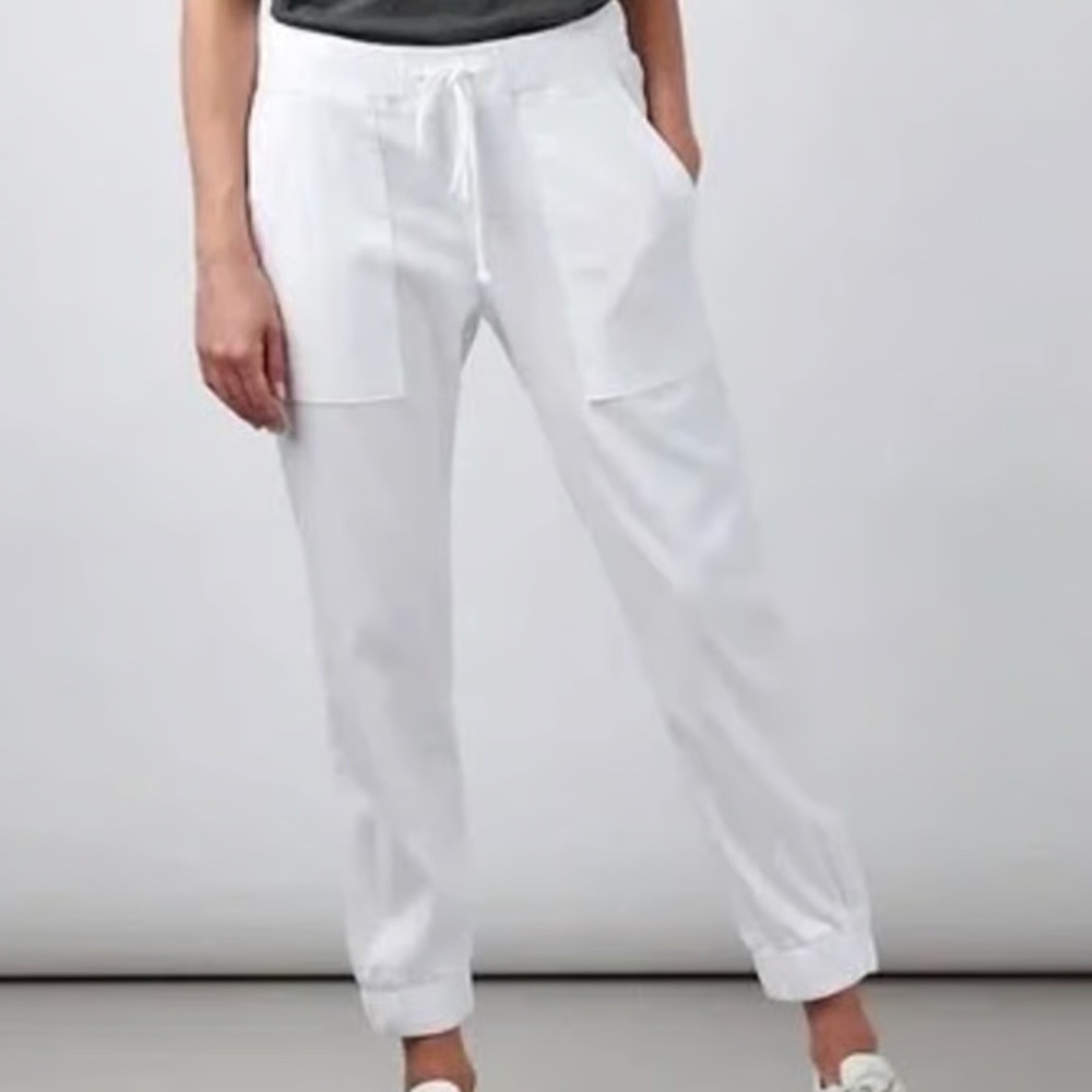 Bella Dahl The Pocket Jogger in White size S NWT